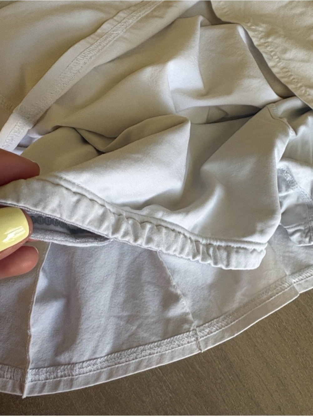 lululemon athletica White Tennis Skirt - Picture 5 of 8